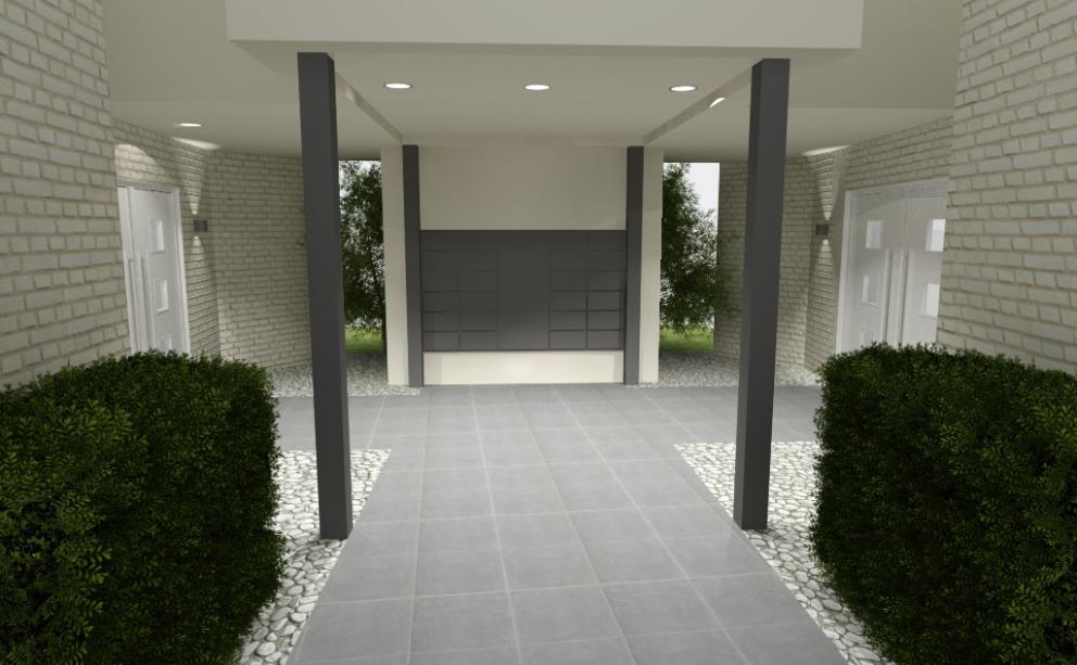 Restyling entree wooncomplex