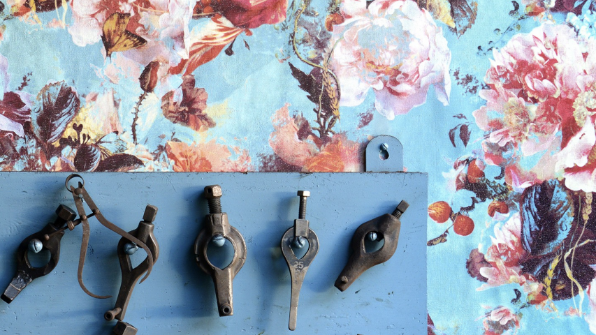 Jean paul Gaultier behang en stoffen lelievre