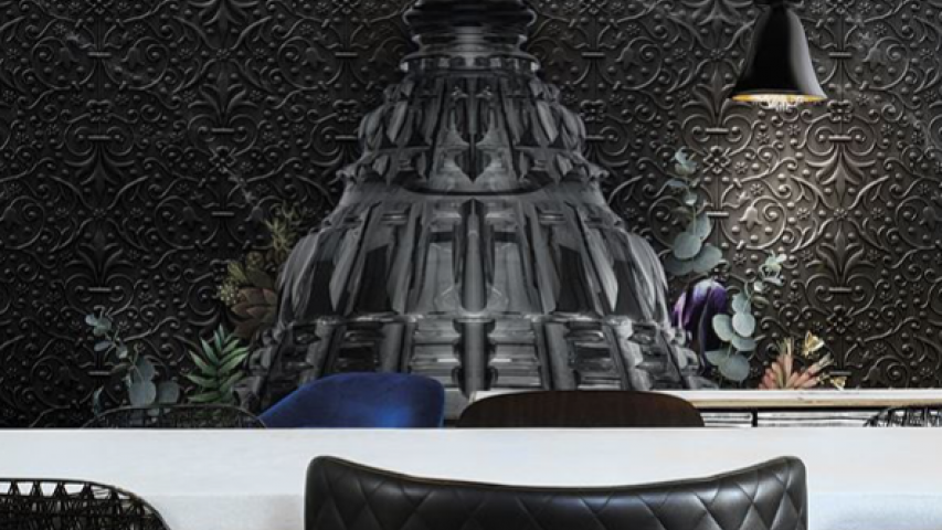 LondonArt Marcel Wanders Athena muurbekleding behang wanddecoratie 