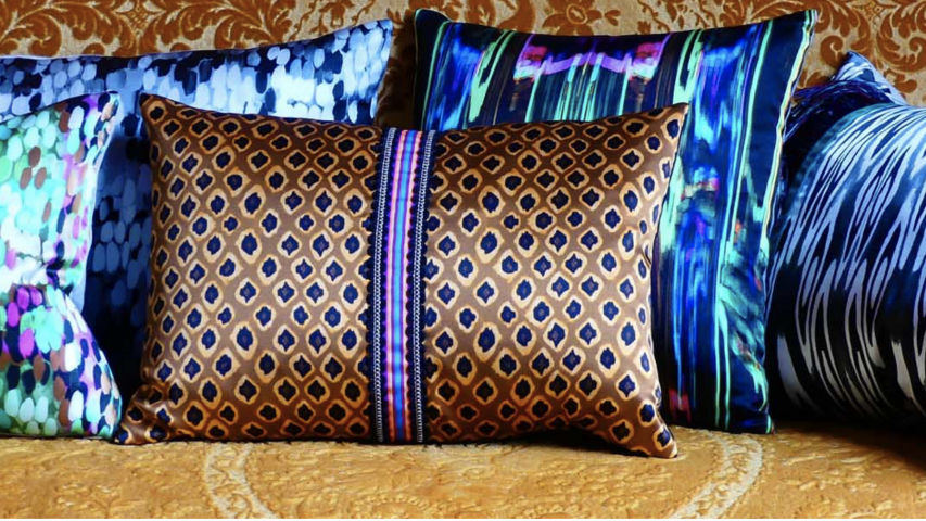 Mariska Meijers kussens behang stoffen