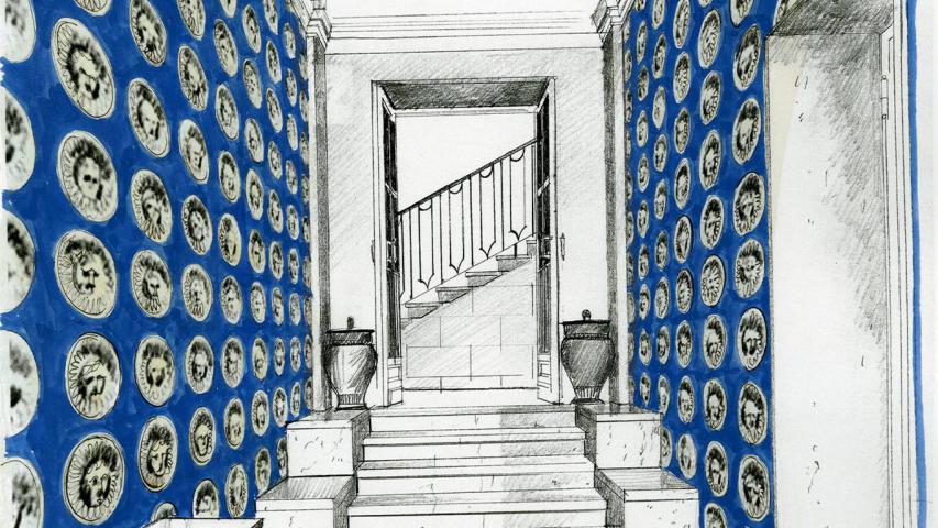 Zoffany - Palladio, Medallion