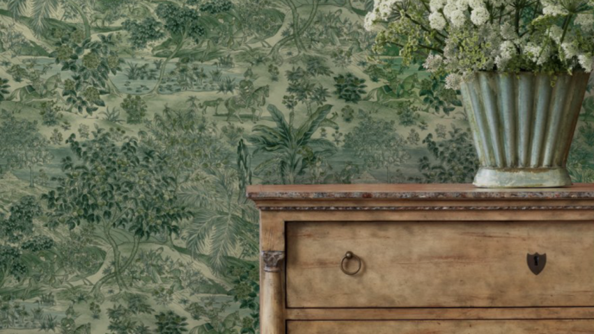 GP&J Baker, Chifu Collection, behang, wallpaper