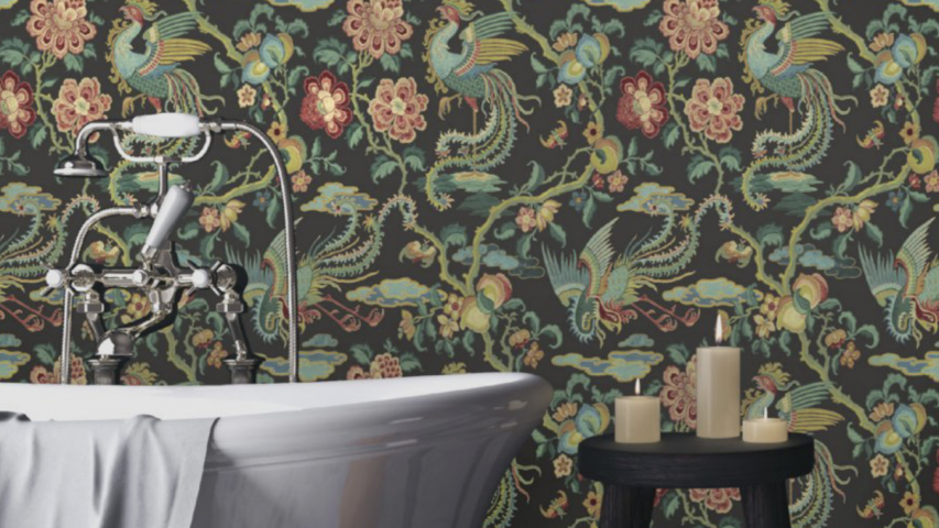 GP&J Baker, Chifu Collection, behang, wallpaper